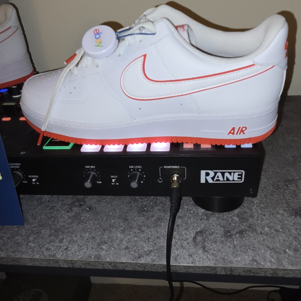 Nike Air Force 1'07 White Picante Red Size 13 Brand New No Box. *CLEAN*❤️‍🩹🤍